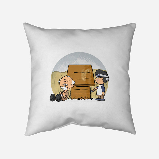 Karate Moves-none removable cover w insert throw pillow-MarianoSan