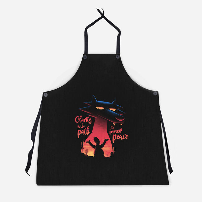 Inner Peace-unisex kitchen apron-teesgeex