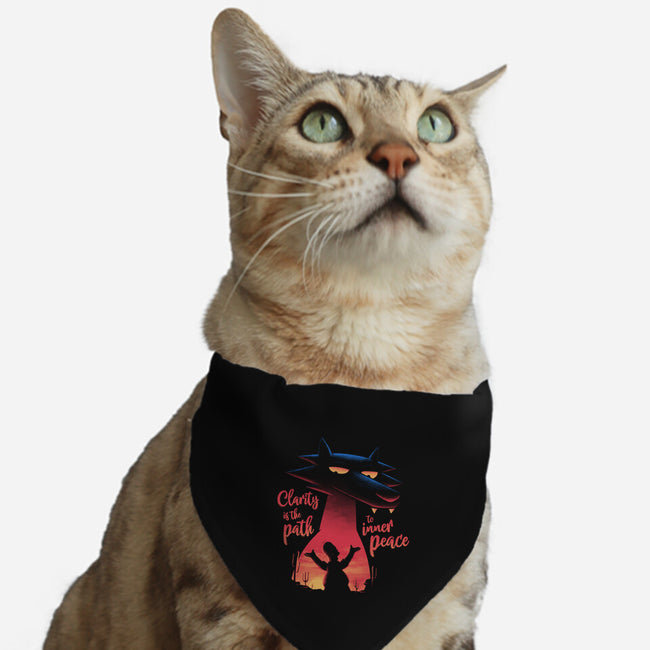 Inner Peace-cat adjustable pet collar-teesgeex