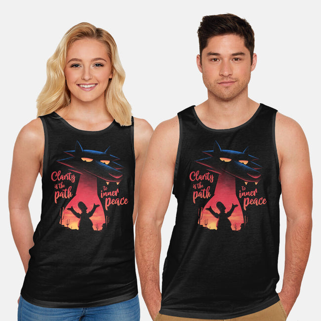 Inner Peace-unisex basic tank-teesgeex