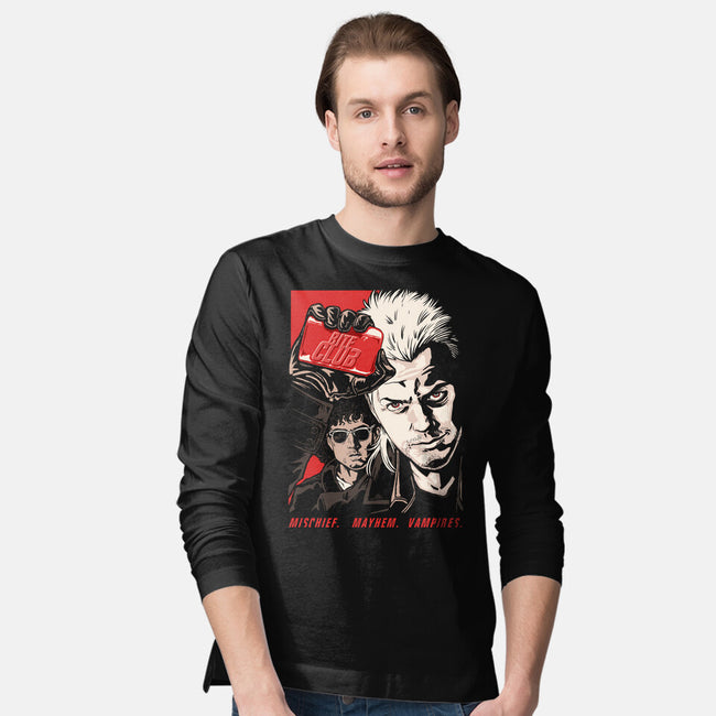 Bite Club-mens long sleeved tee-goodidearyan