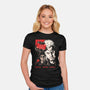 Bite Club-womens fitted tee-goodidearyan
