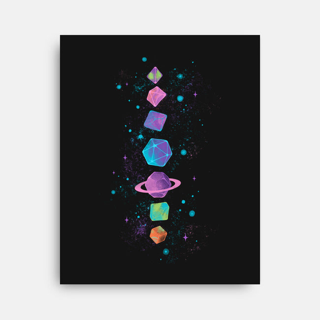 Space Dice-none stretched canvas-ricolaa