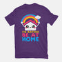 Be At Home-mens basic tee-NemiMakeit