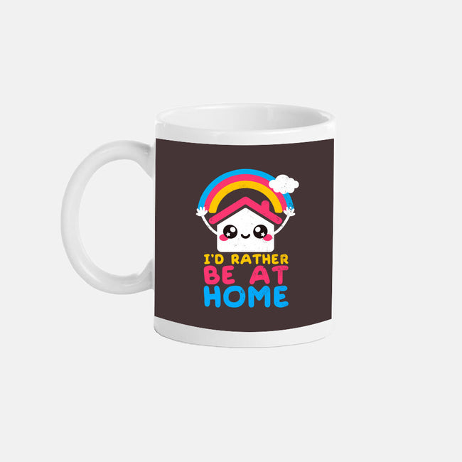 Be At Home-none glossy mug-NemiMakeit
