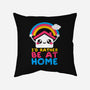Be At Home-none removable cover w insert throw pillow-NemiMakeit