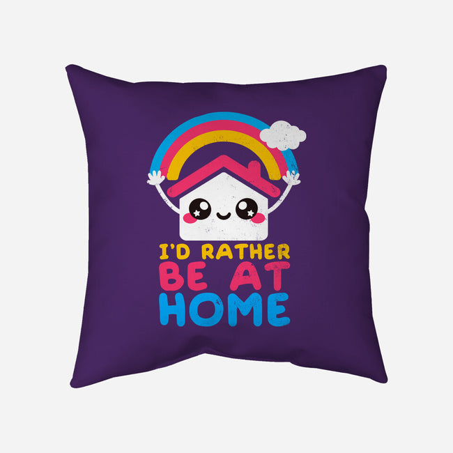 Be At Home-none removable cover w insert throw pillow-NemiMakeit