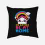 Be At Home-none removable cover throw pillow-NemiMakeit