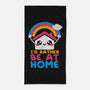 Be At Home-none beach towel-NemiMakeit