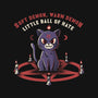 Little Ball Of Hate-cat basic pet tank-tobefonseca