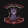 Little Ball Of Hate-none removable cover w insert throw pillow-tobefonseca