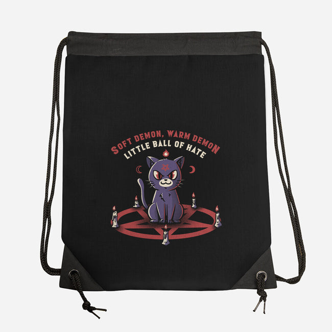 Little Ball Of Hate-none drawstring bag-tobefonseca