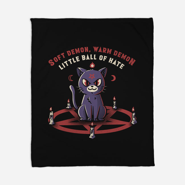 Little Ball Of Hate-none fleece blanket-tobefonseca