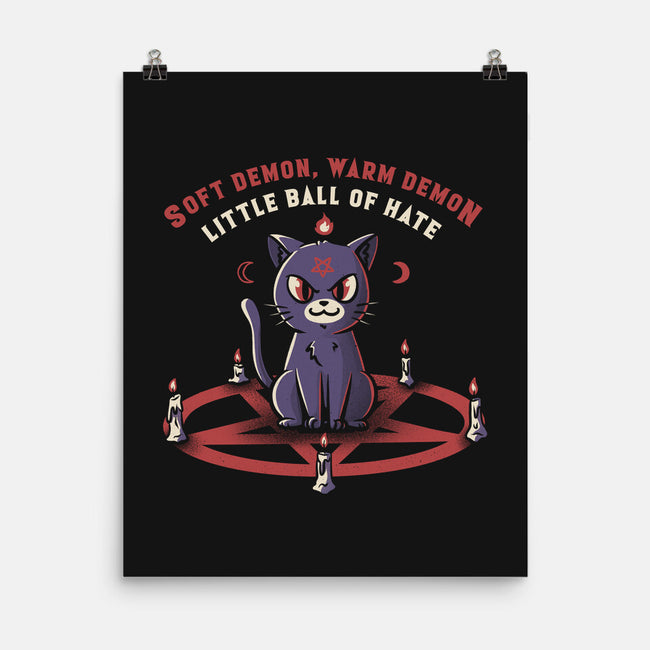 Little Ball Of Hate-none matte poster-tobefonseca