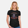 Little Ball Of Hate-womens fitted tee-tobefonseca