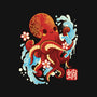 Japanese Octopus Kawaii-none matte poster-NemiMakeit