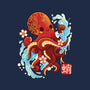 Japanese Octopus Kawaii-none matte poster-NemiMakeit