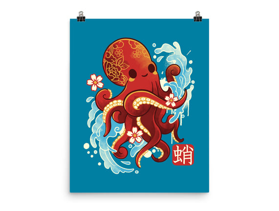 Japanese Octopus Kawaii