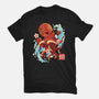 Japanese Octopus Kawaii-womens basic tee-NemiMakeit