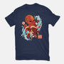 Japanese Octopus Kawaii-womens basic tee-NemiMakeit