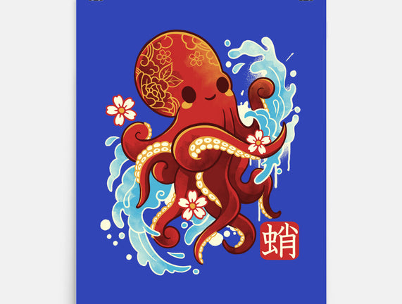 Japanese Octopus Kawaii