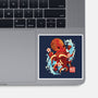 Japanese Octopus Kawaii-none glossy sticker-NemiMakeit