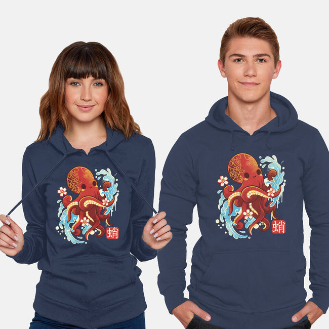 Japanese Octopus Kawaii-unisex pullover sweatshirt-NemiMakeit