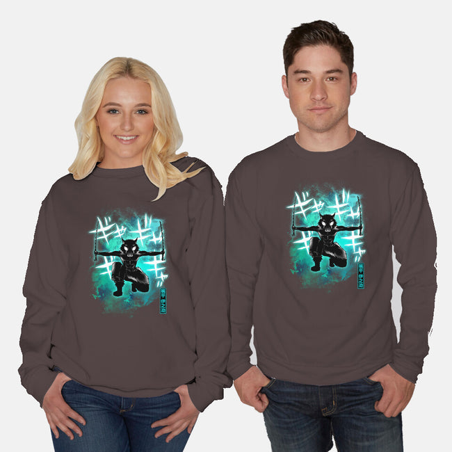Cosmic Boar-unisex crew neck sweatshirt-fanfreak1
