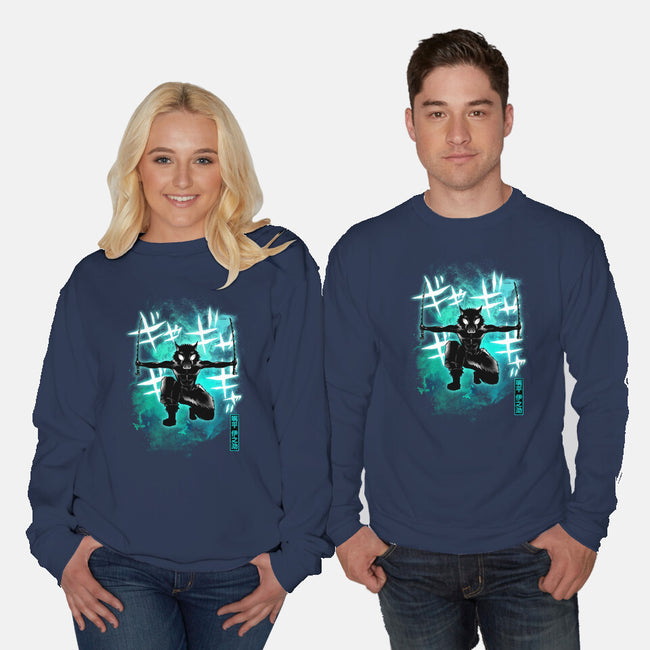 Cosmic Boar-unisex crew neck sweatshirt-fanfreak1
