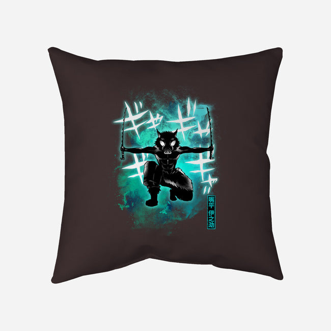 Cosmic Boar-none removable cover w insert throw pillow-fanfreak1
