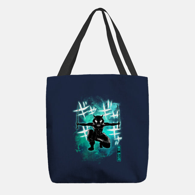 Cosmic Boar-none basic tote-fanfreak1