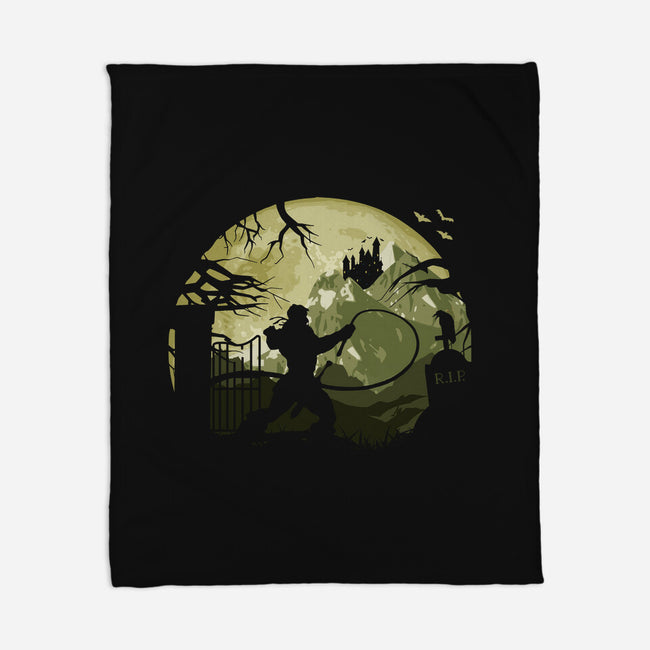 Castlevania Hero-none fleece blanket-BridgeWalker