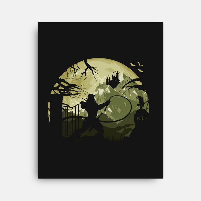 Castlevania Hero-none stretched canvas-BridgeWalker