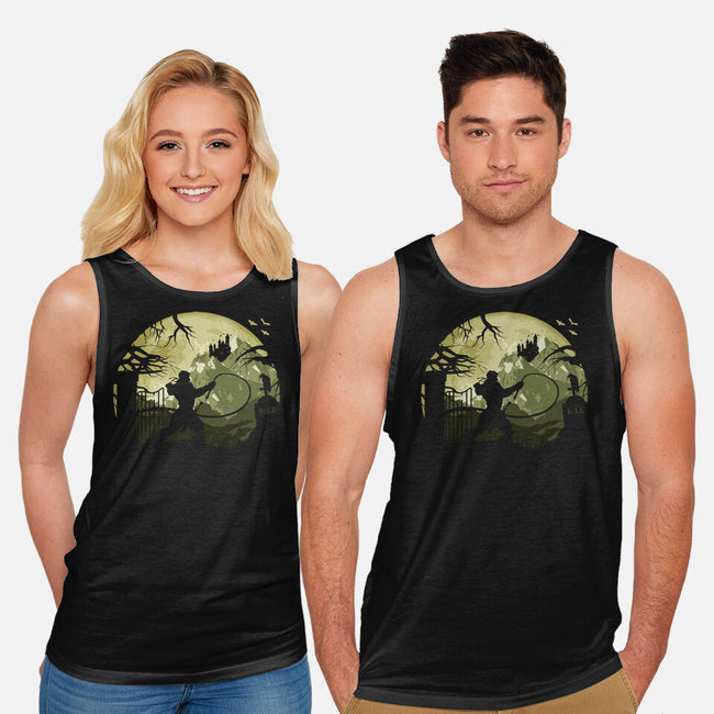 Castlevania Hero-unisex basic tank-BridgeWalker