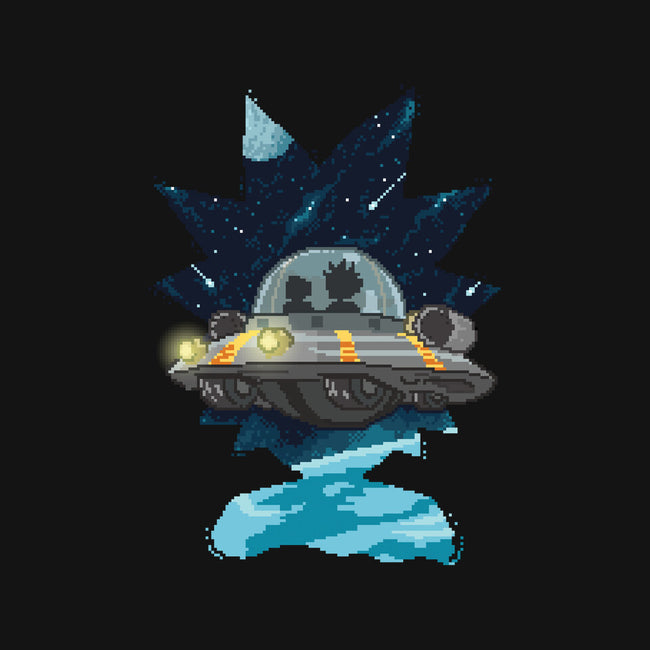 Pixel Rick-unisex pullover sweatshirt-danielmorris1993