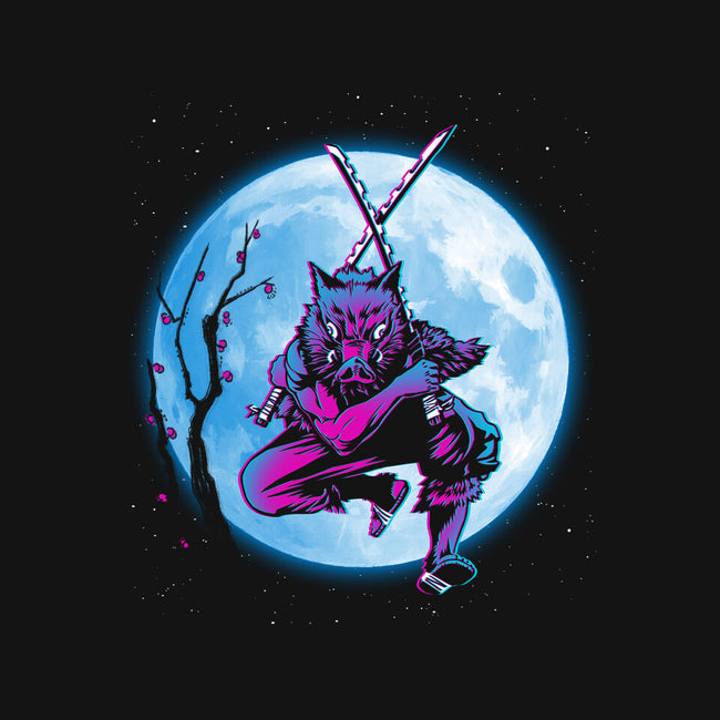 Inosuke Under The Moon-mens long sleeved tee-ddjvigo