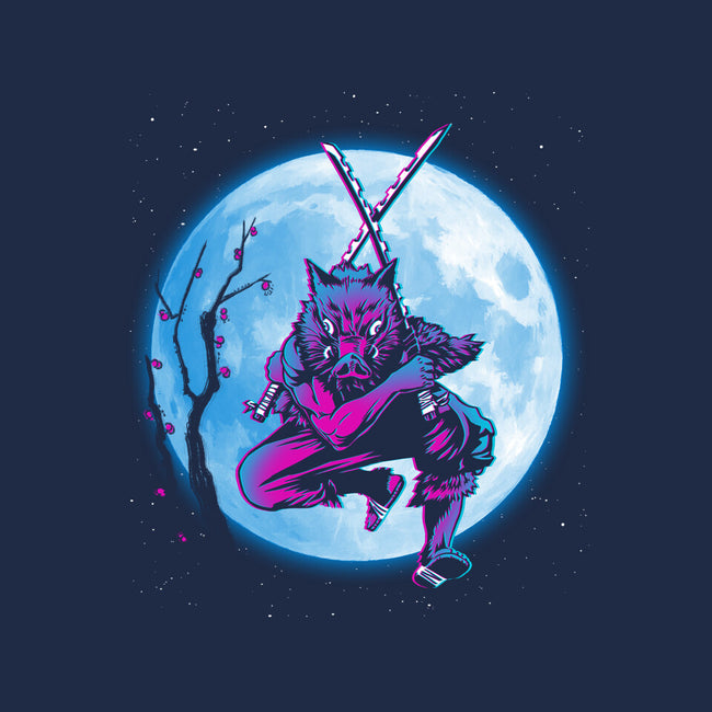 Inosuke Under The Moon-none removable cover w insert throw pillow-ddjvigo