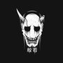 Hannya Mask-none removable cover w insert throw pillow-Alundrart