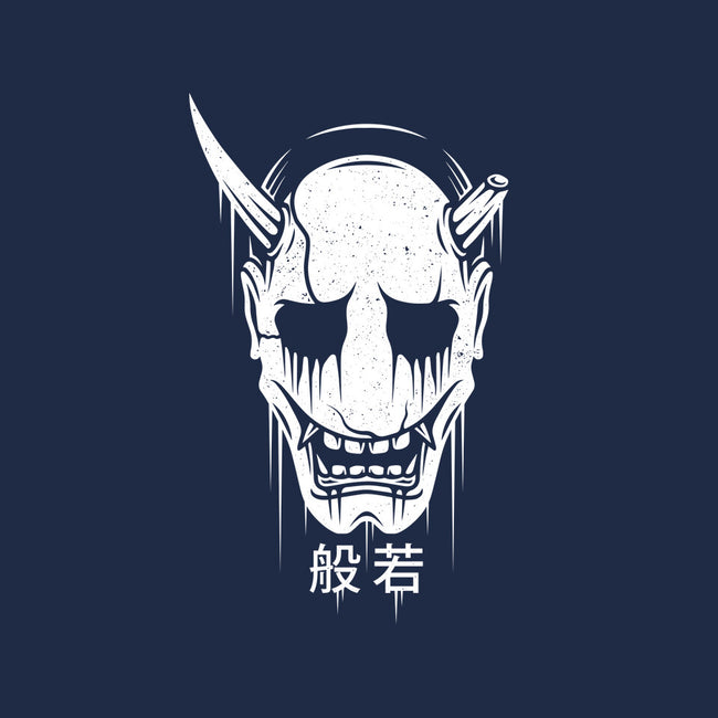 Hannya Mask-none removable cover w insert throw pillow-Alundrart