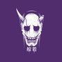 Hannya Mask-womens fitted tee-Alundrart