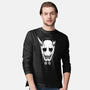 Hannya Mask-mens long sleeved tee-Alundrart