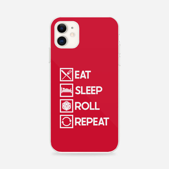 Eat Sleep Roll-iphone snap phone case-Nickbeta Designs