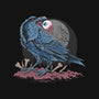 Crow Eat Eyes-womens racerback tank-Faissal Thomas