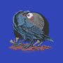 Crow Eat Eyes-none fleece blanket-Faissal Thomas
