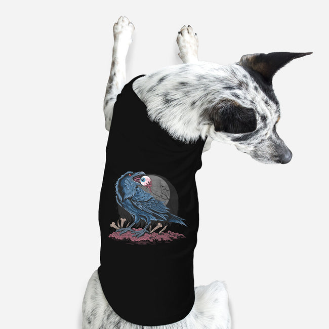 Crow Eat Eyes-dog basic pet tank-Faissal Thomas