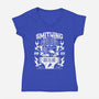 The Smithing Master-womens v-neck tee-Logozaste