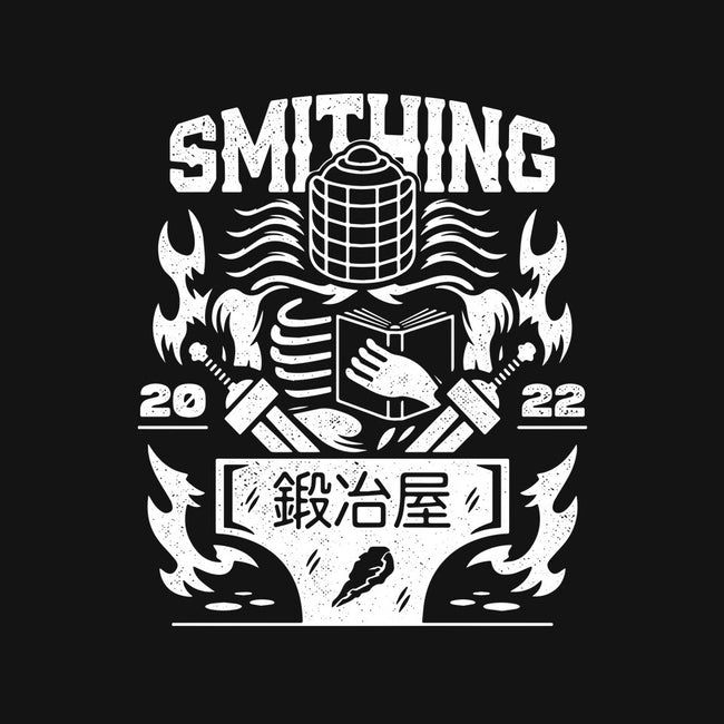 The Smithing Master-none removable cover w insert throw pillow-Logozaste