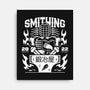 The Smithing Master-none stretched canvas-Logozaste