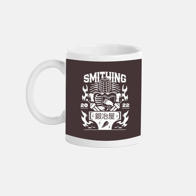 The Smithing Master-none glossy mug-Logozaste