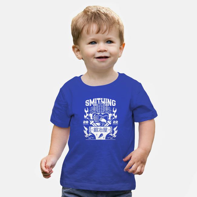 The Smithing Master-baby basic tee-Logozaste